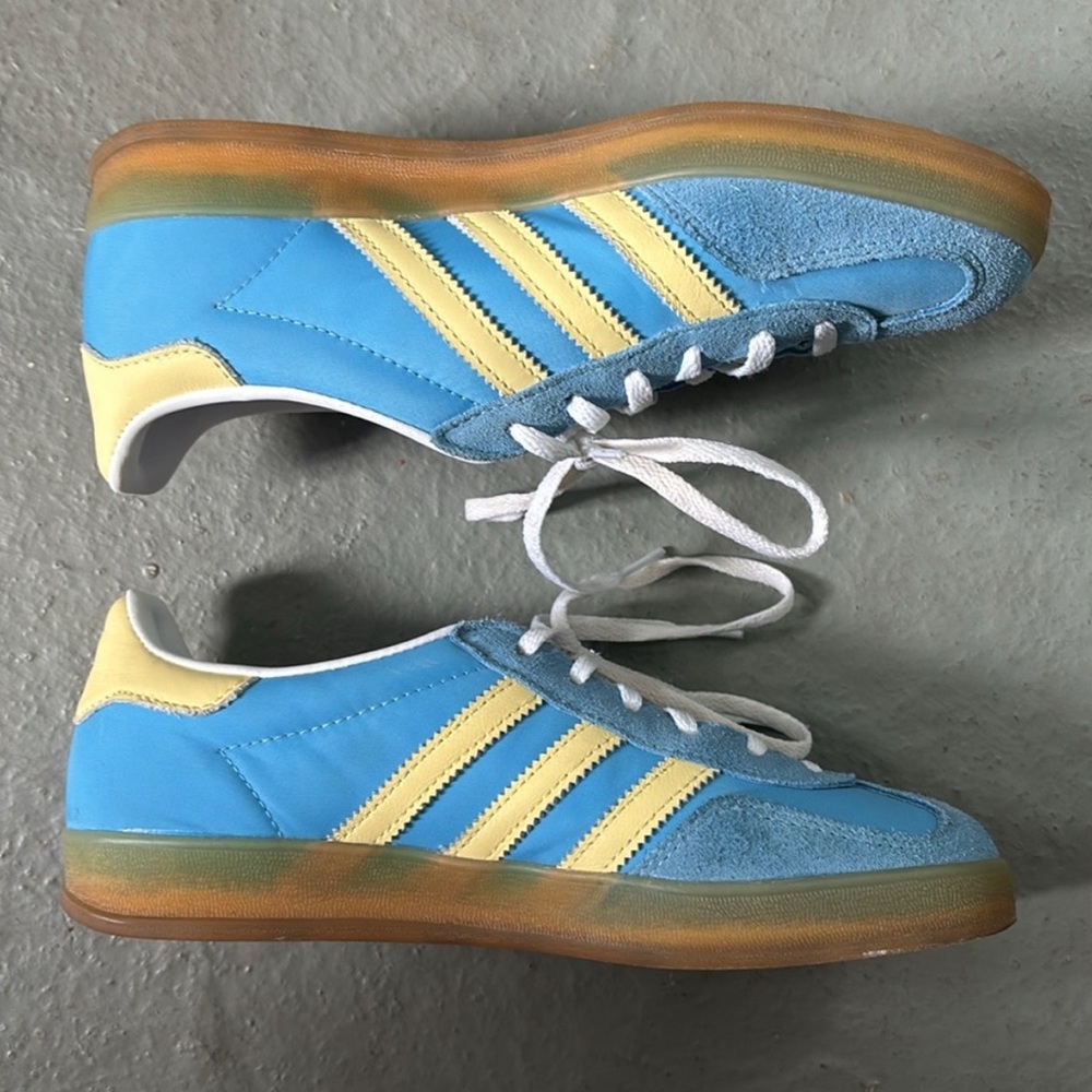 💙💛 ADIDAS GAZELLE SEMI BLUE BURST 💙💛